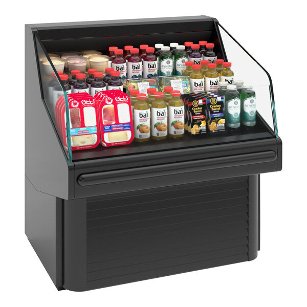 New Hussmann SHM3AA-010 Self-Contained Medium Temperature Open Merchandiser Refrigerated Display Case