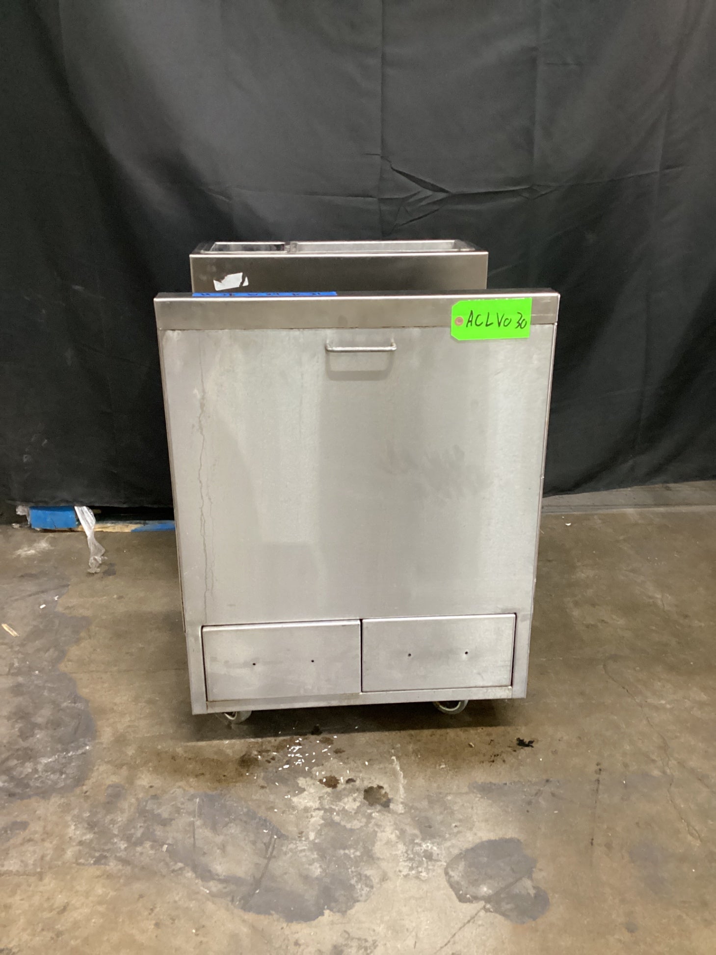 Wasserstrom Custom Stainless Steel Rolling Cart W/ Drawers
