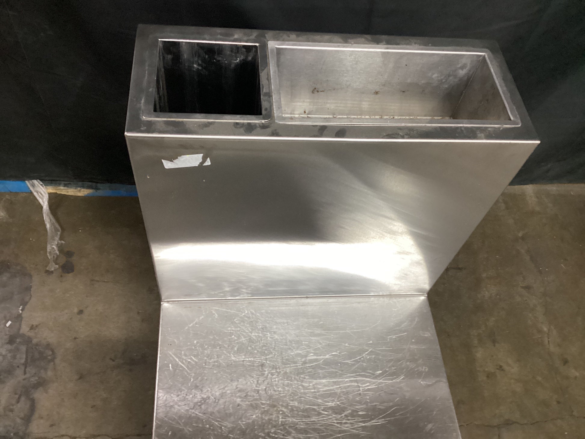 Wasserstrom Custom Stainless Steel Rolling Cart W/ Drawers