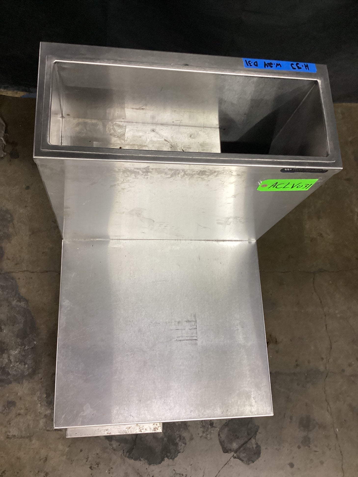 Wasserstrom Custom Stainless Steel Rolling Cart W/ Drawers