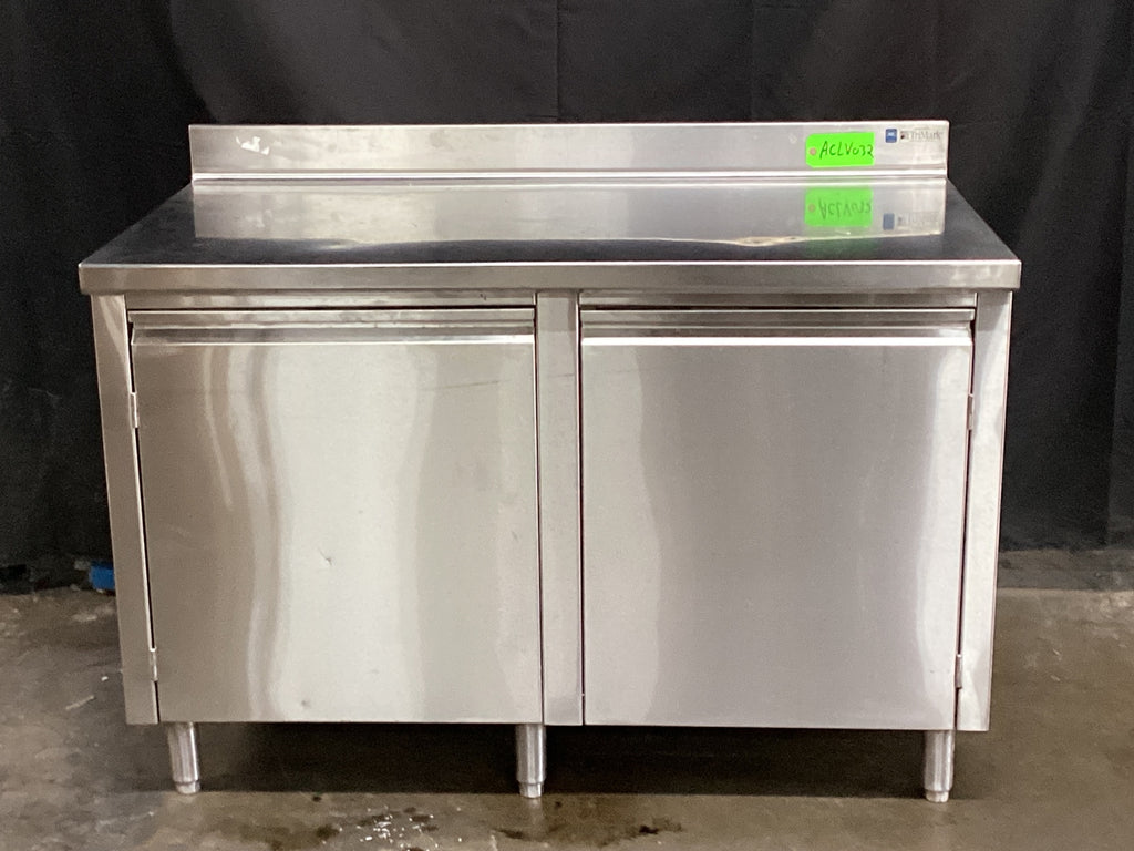 Trimark Stainless Steel Enclosed Base Prep Table