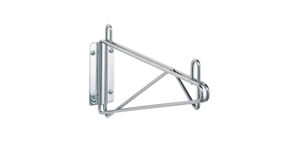 Metro 1WD18S S/S Single 18" Wall Mount Shelf Support