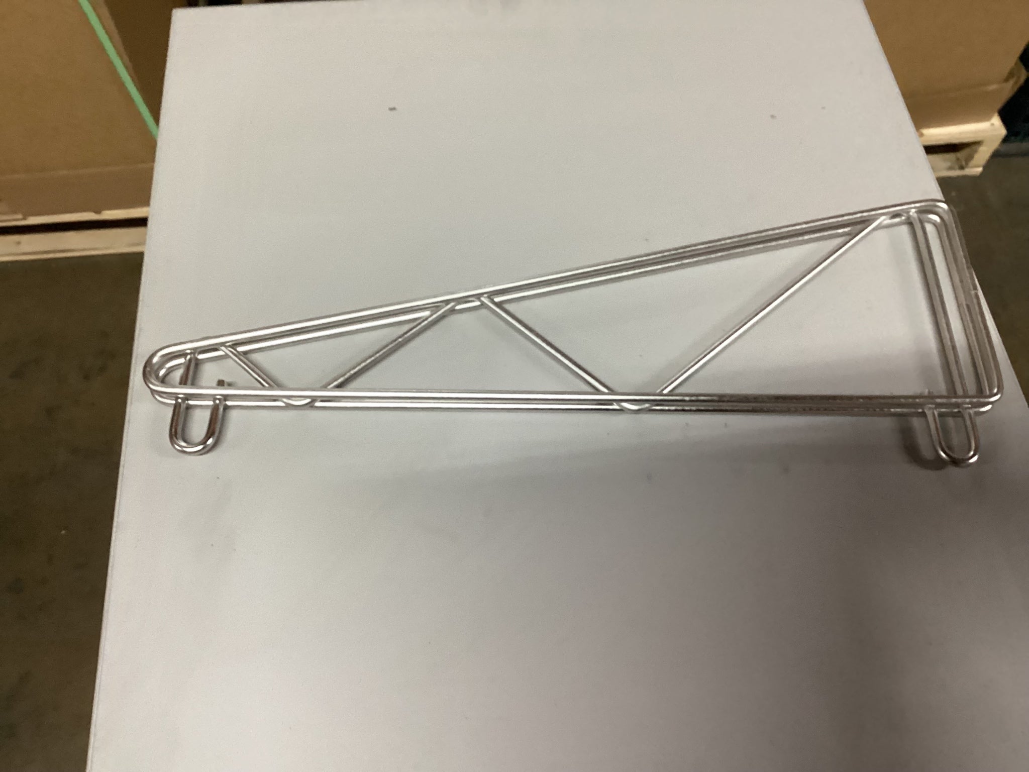 Metro 1WD18S S/S Single 18" Wall Mount Shelf Support