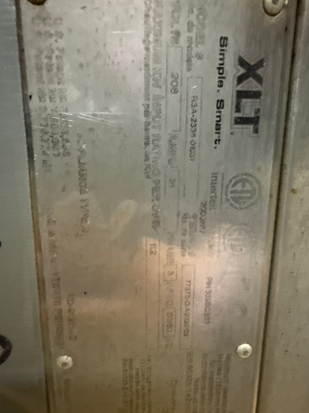 XLT 2336 Multi-Stack Electric Radiant Conveyor Oven