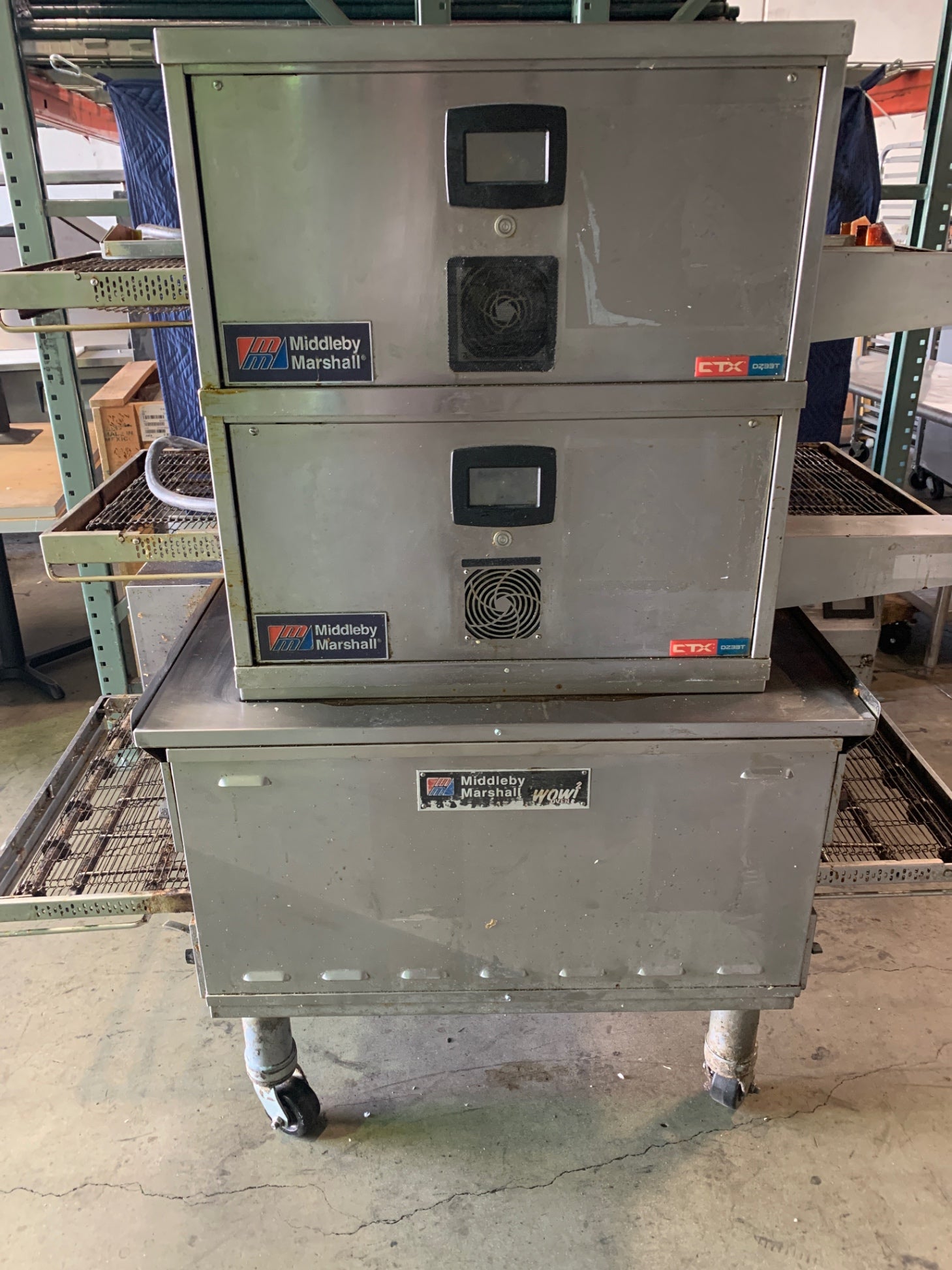 Middleby Marshall DZ33T Three-Tier Infrared Conveyor Oven