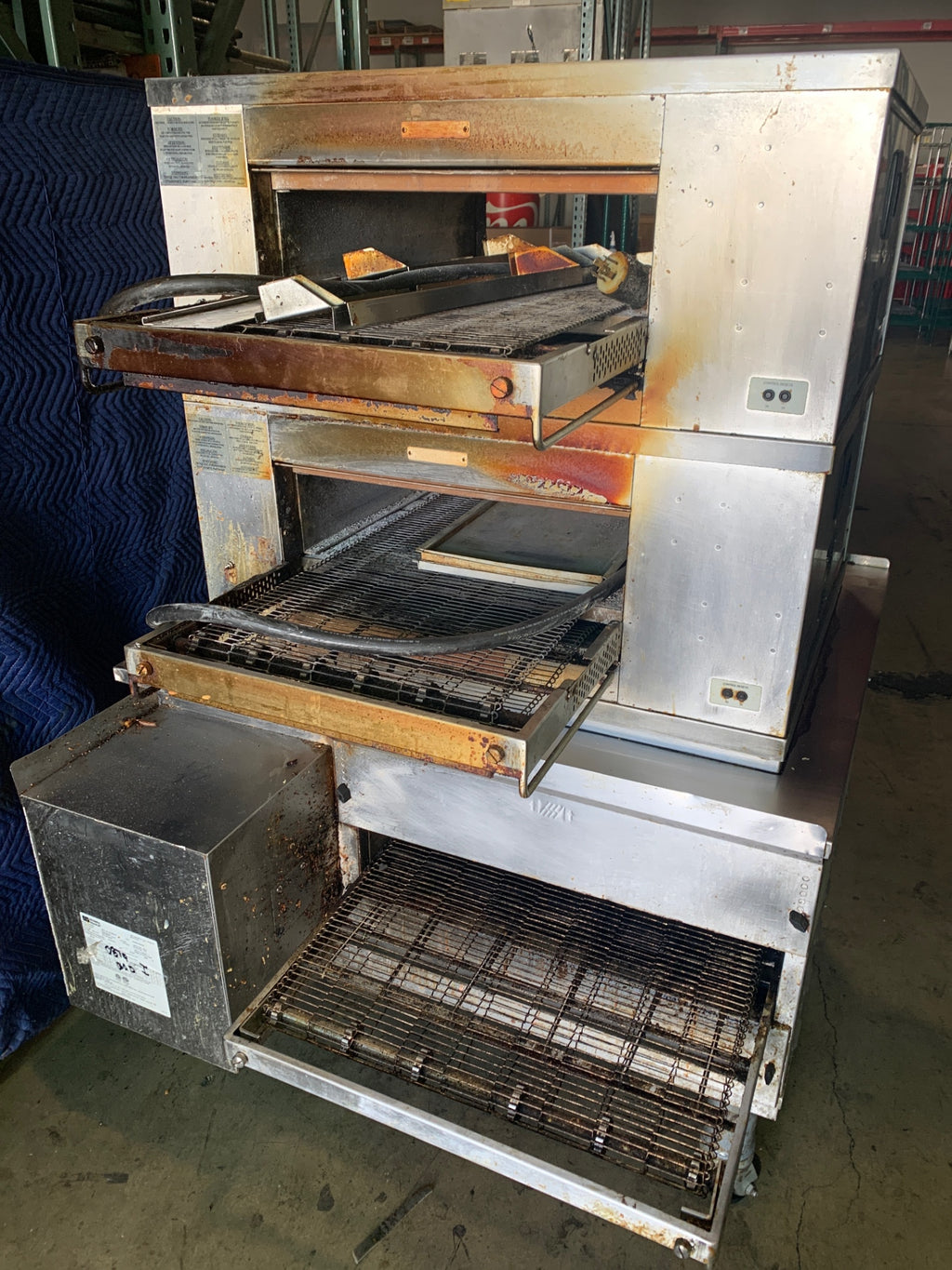 Middleby Marshall DZ33T Three-Tier Infrared Conveyor Oven