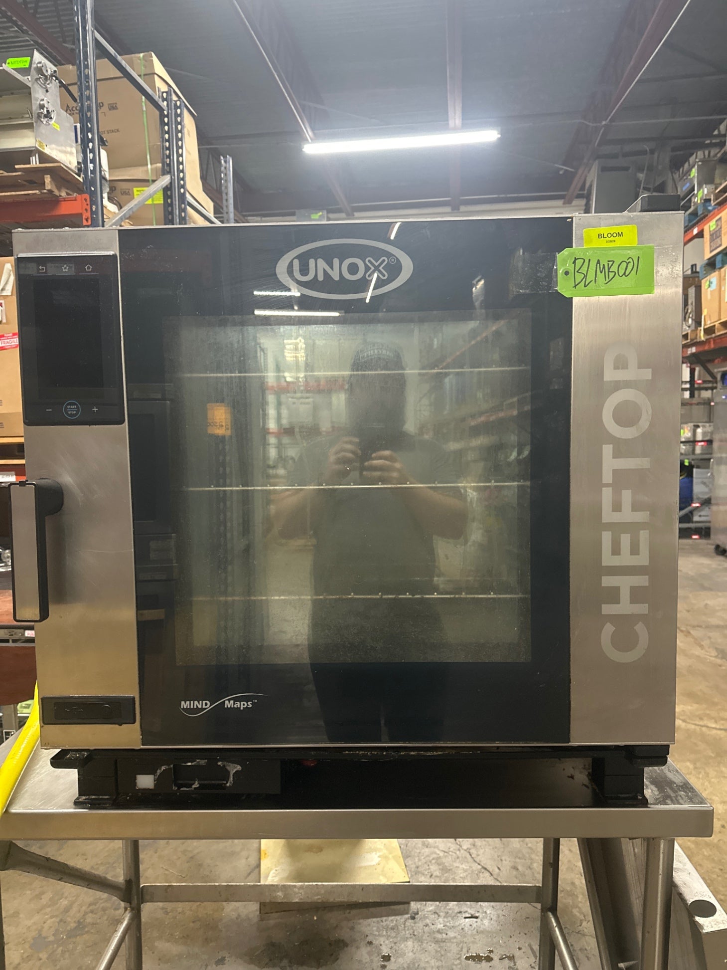 Unox XAVC-06FS-GPLM CHEFTOP MIND.Maps Half Size Combi Oven - Boiler Based, Convertible