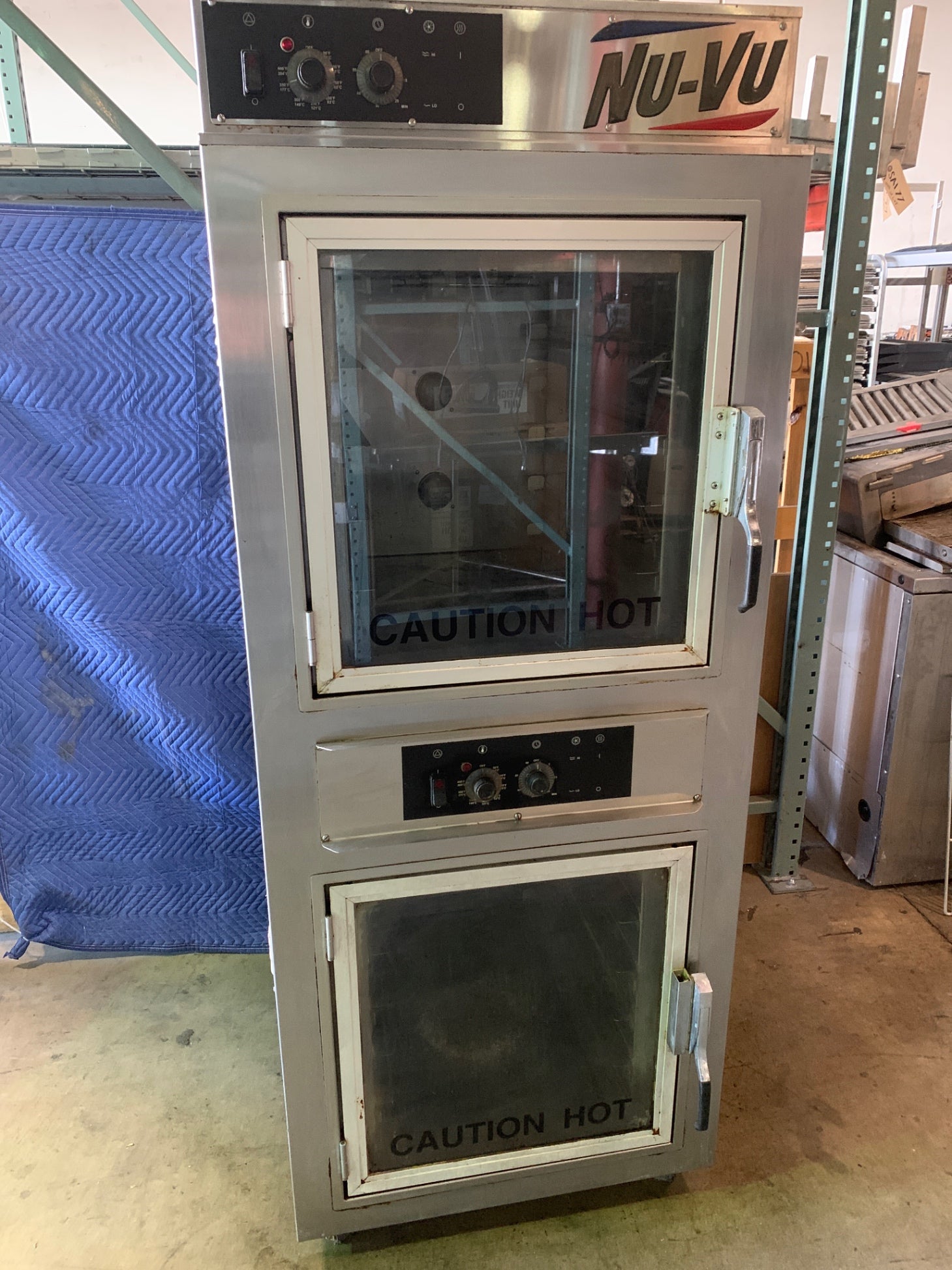 Nu-Vu UB-E5-5 Double Door Hot Holding Cabinet
