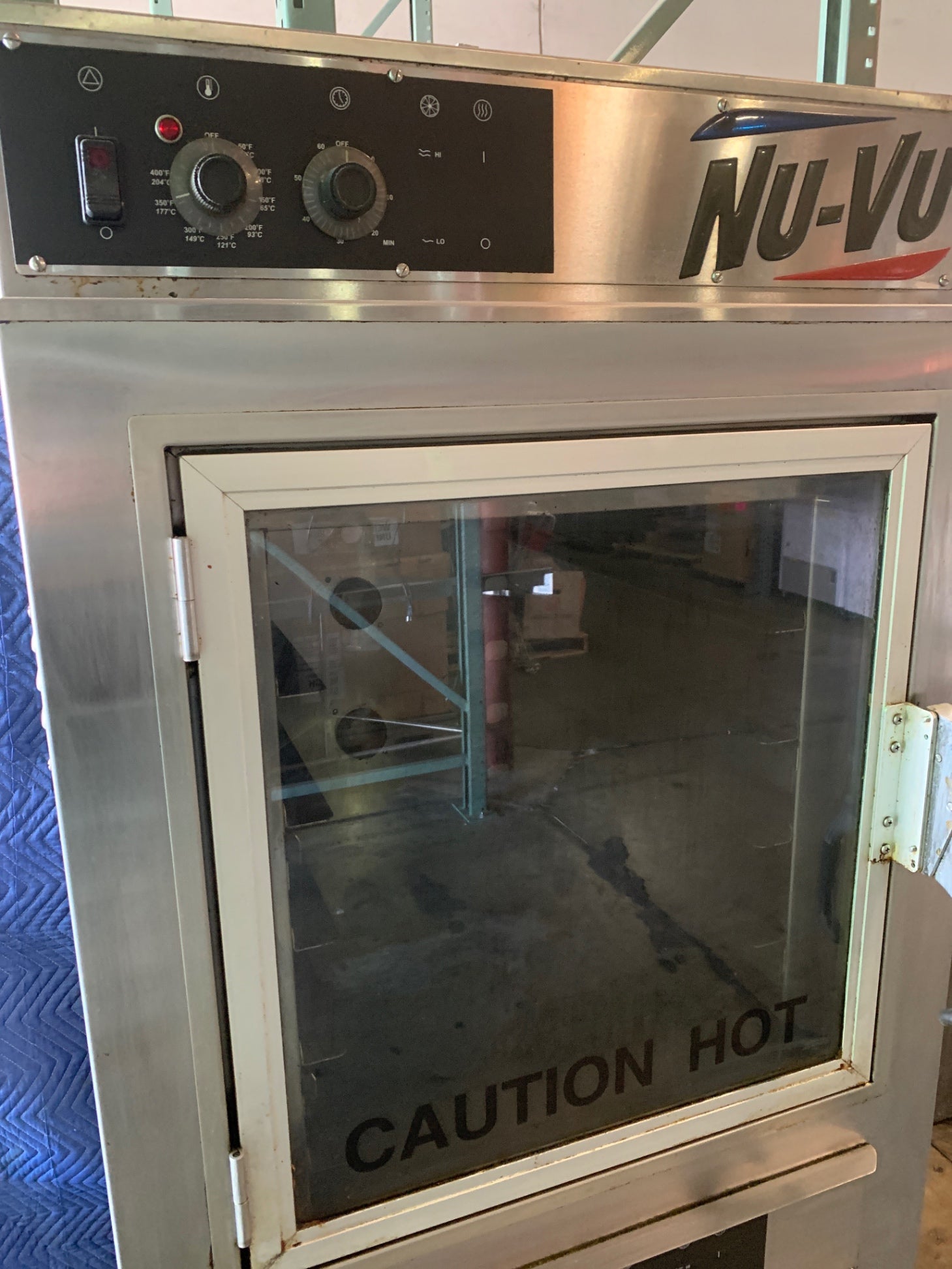 Nu-Vu UB-E5-5 Double Door Hot Holding Cabinet