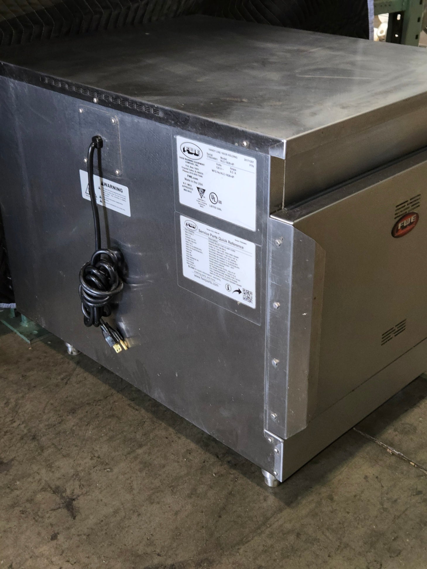 Food Warming Equipment Handy Line 18 X 26 Holding Unit