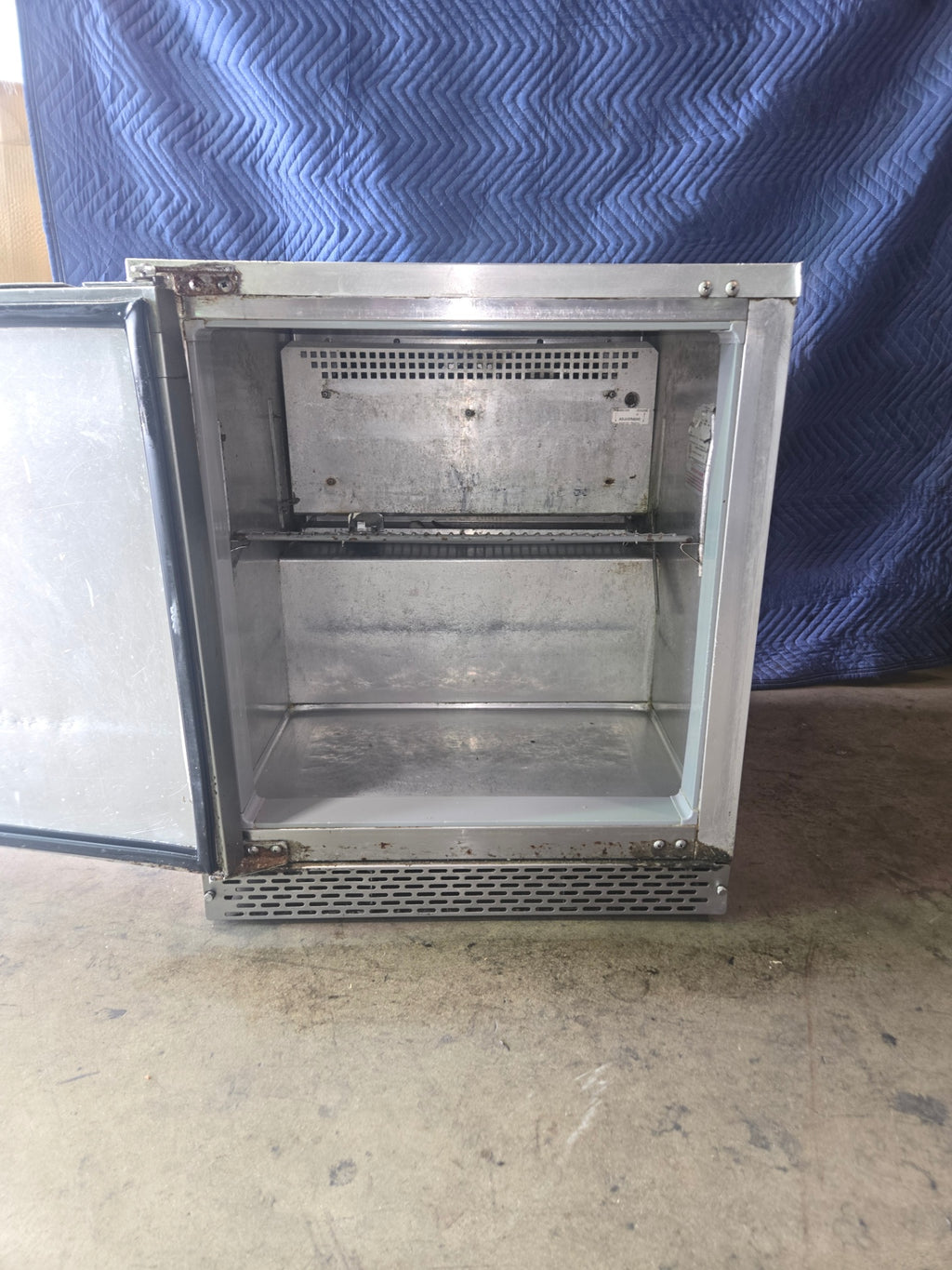 Continteal Stainless Steel Undercounter Refrigerator