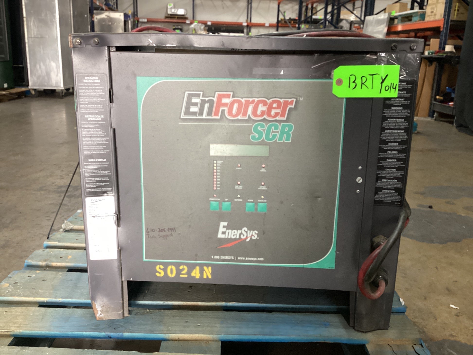 Enersys Enforcer SCR ES3-12-550 Battery Charger