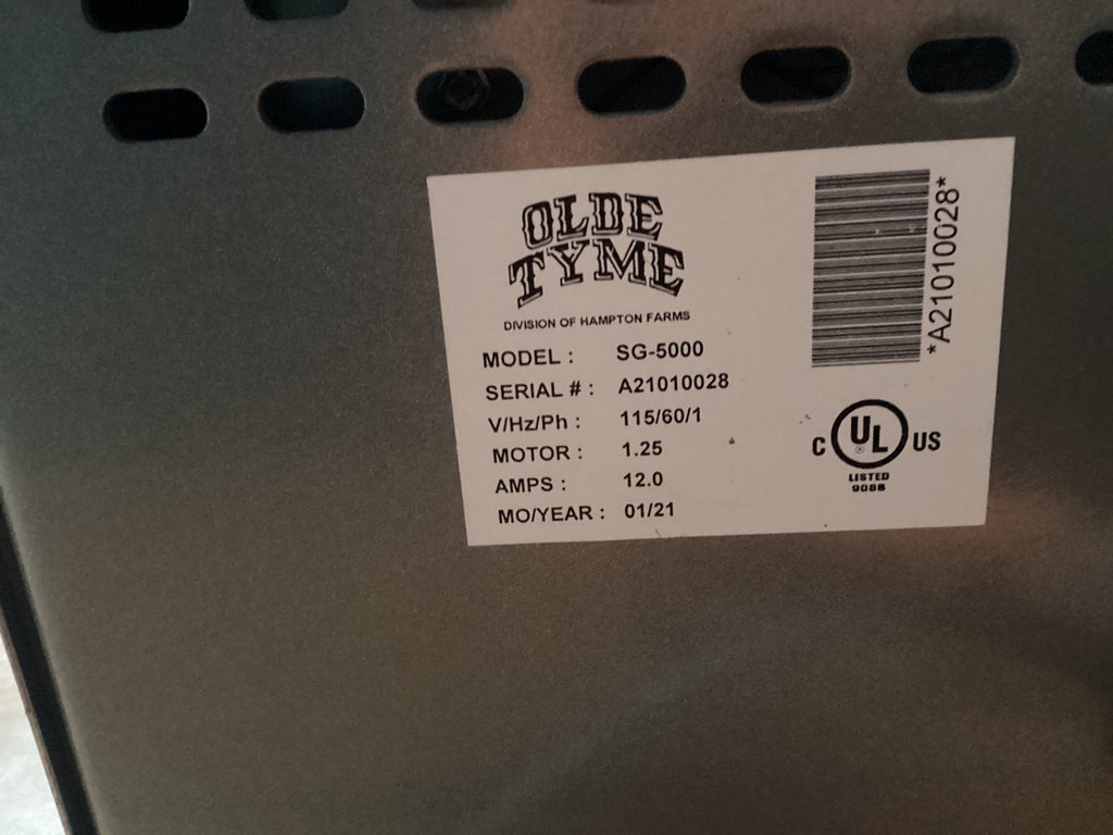 Olde Tyme SG-5000 Nut Grinder