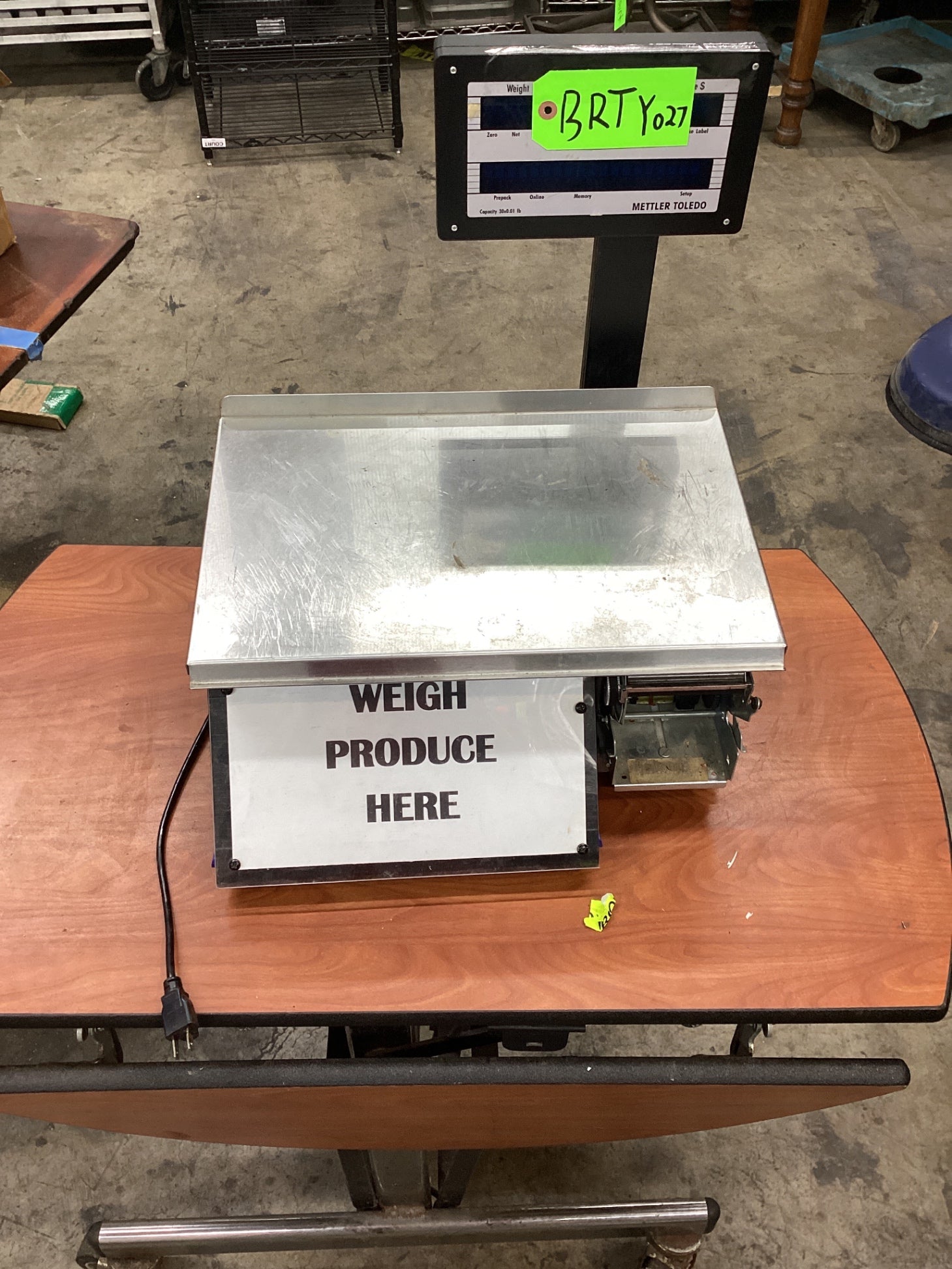 Mettler Toledo Industrial Bench Scale