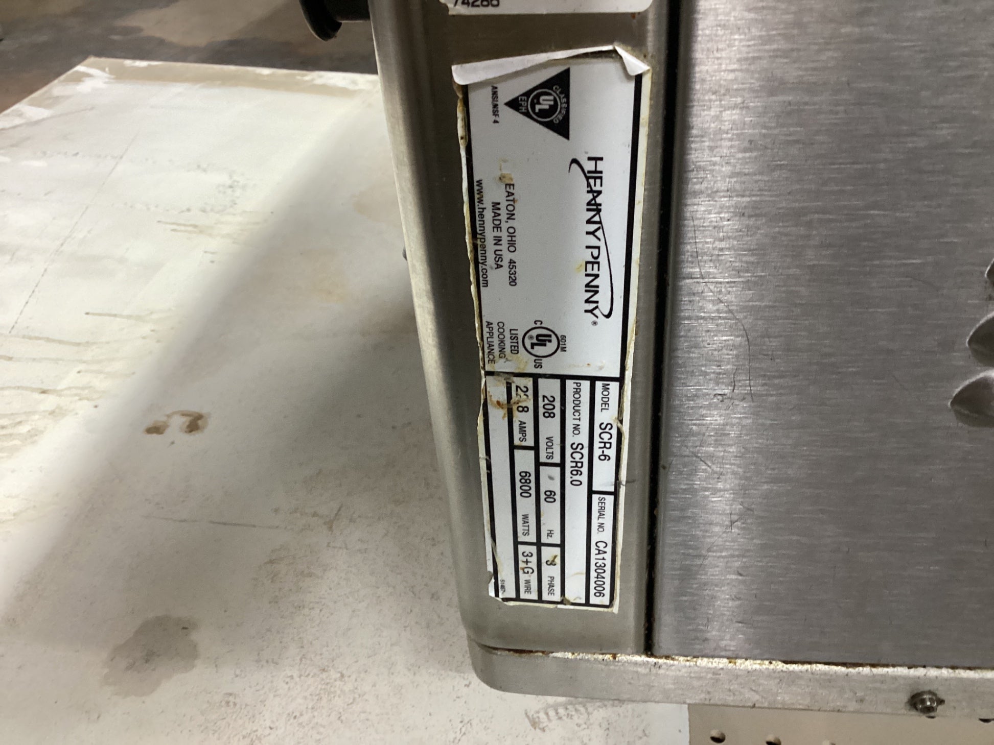 Henny Penny SCR-6 Rotisserie Oven