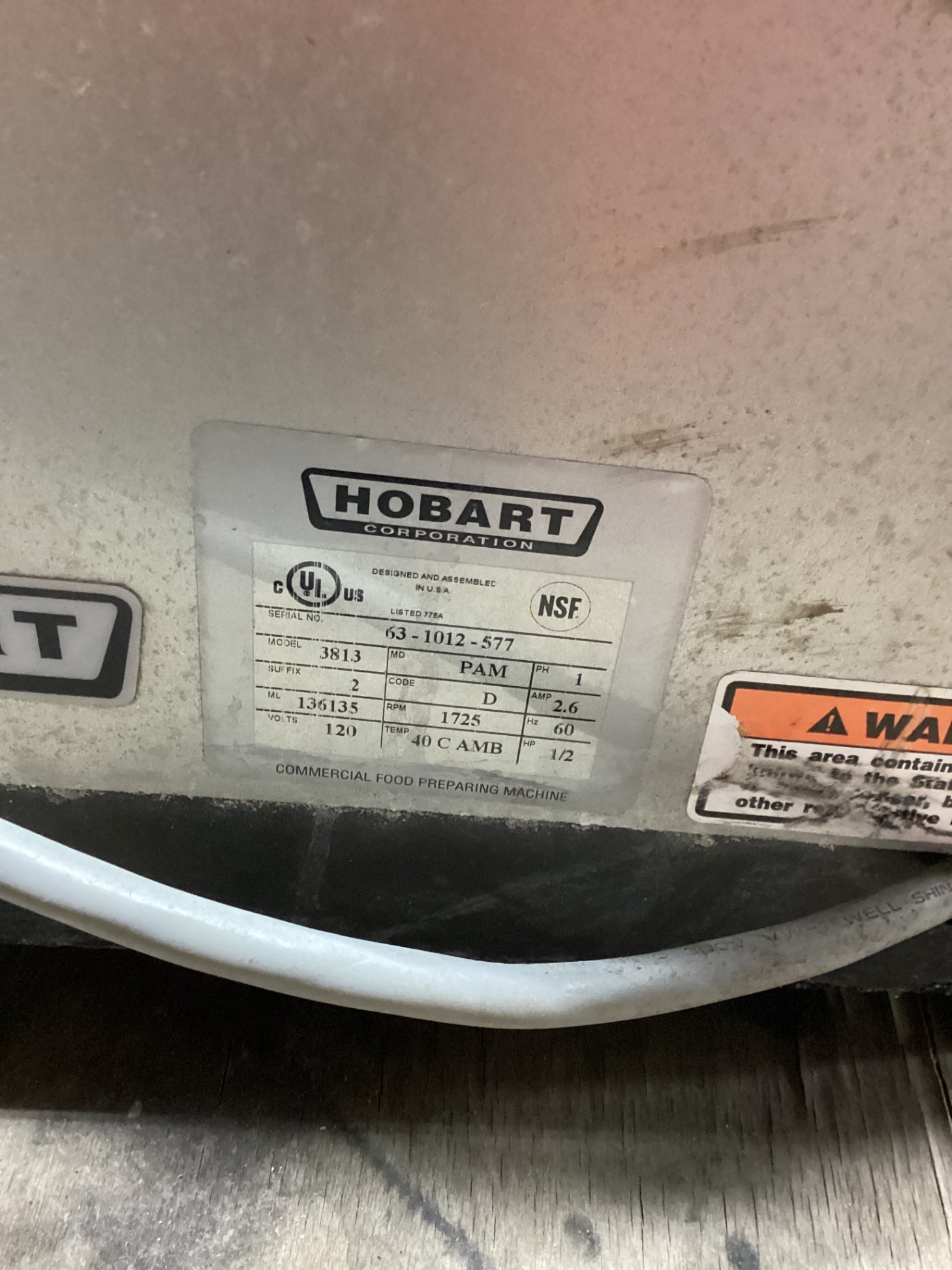 Hobart 3813 Deli Slicer