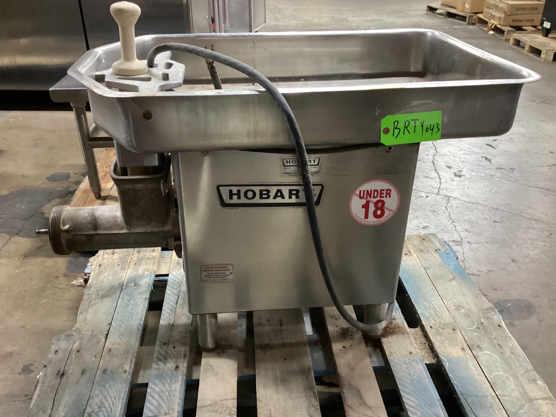 Hobart 4632 SS Meat Grinder
