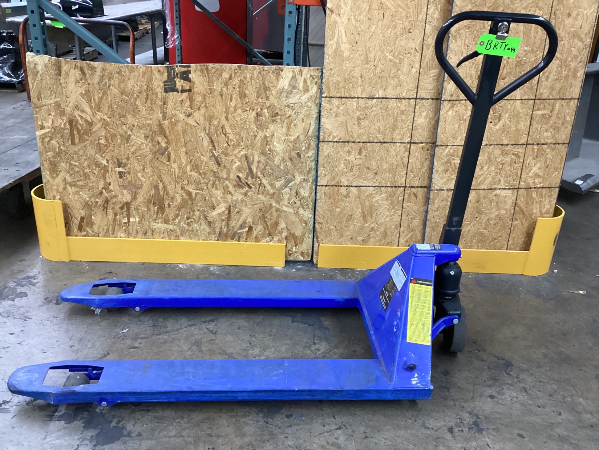 Grainger 12U124 Hand Hydraulic Pallet Truck 3800 LBS Capacity