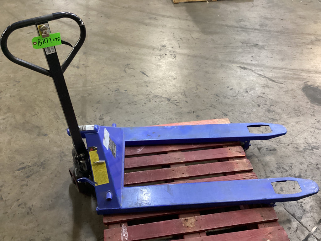 Grainger 12U124 Hand Hydraulic Pallet Truck 3800 LBS Capacity