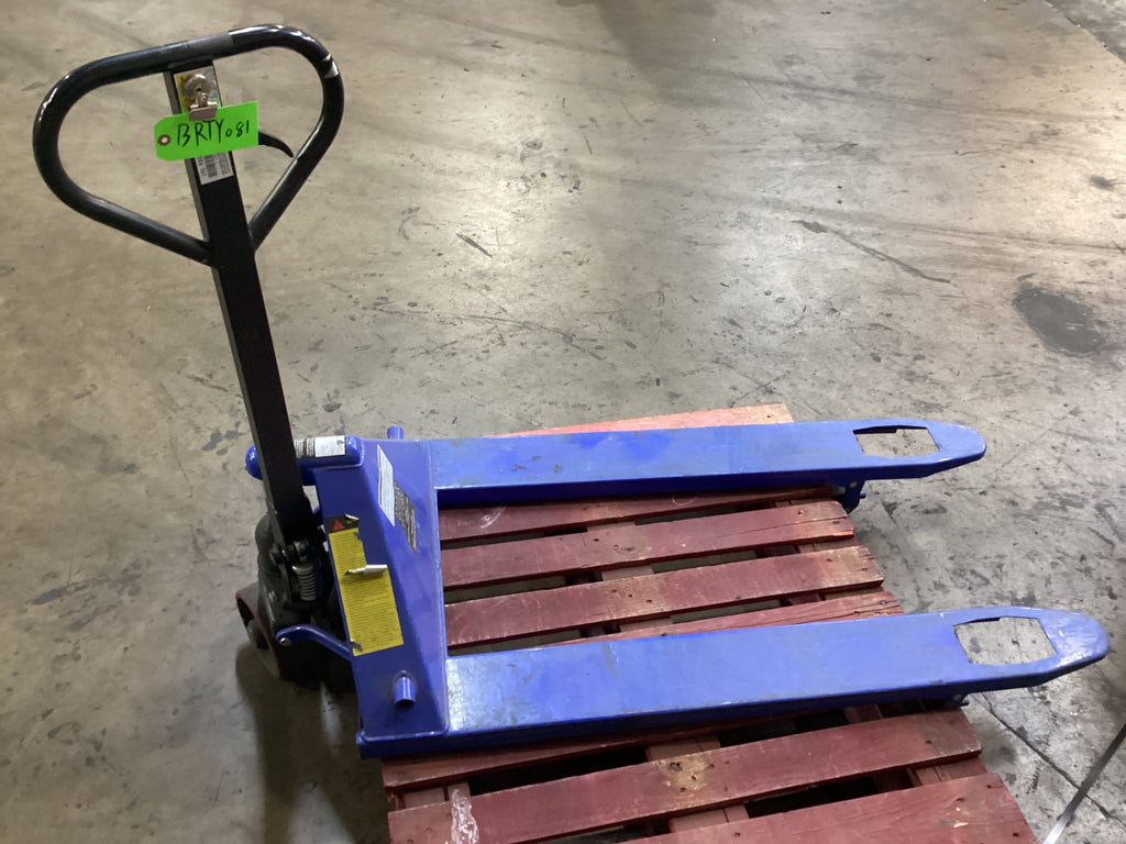 Grainger 12U124 Hand Hydraulic Pallet Truck 3800 LBS Capacity