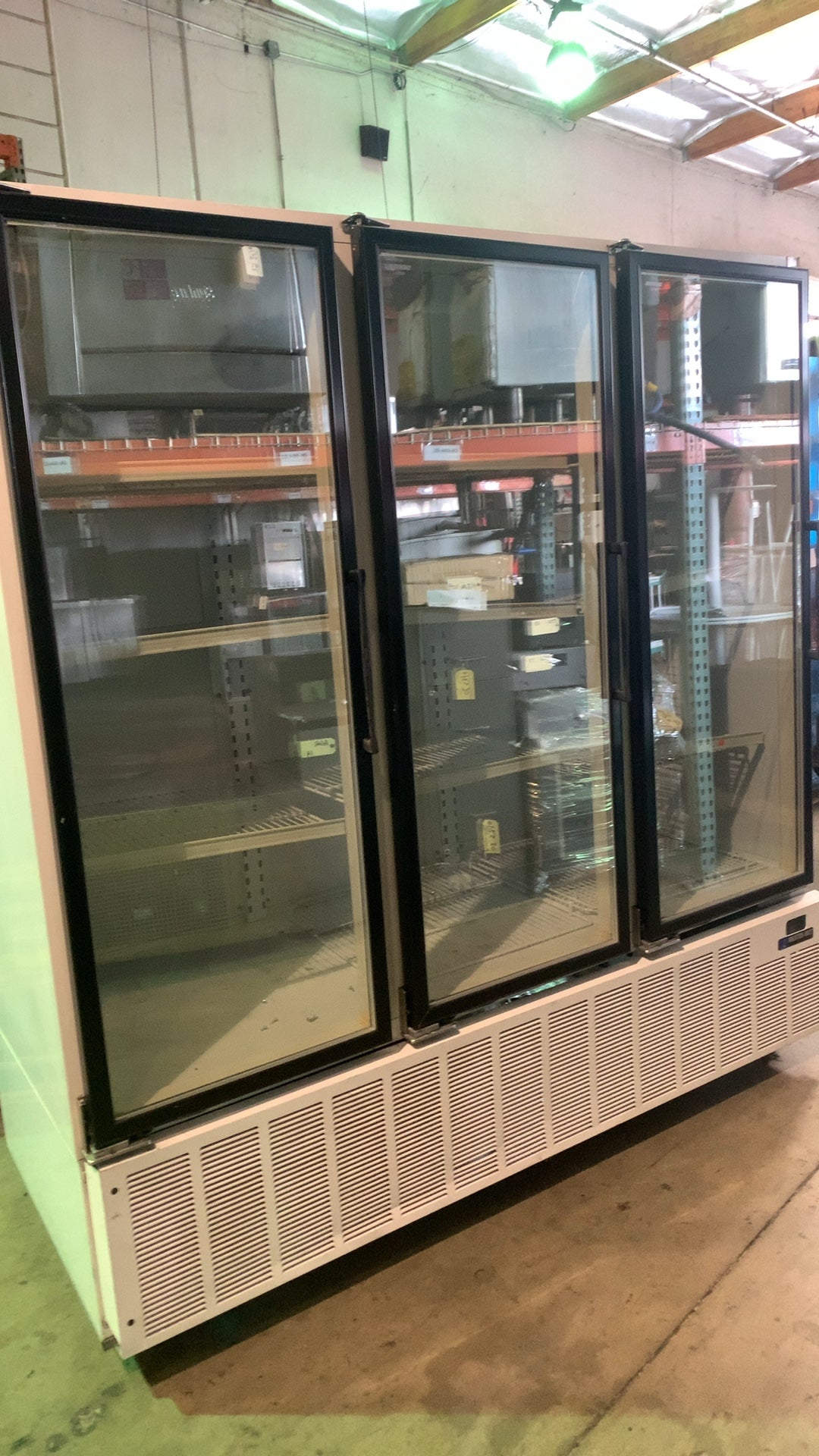 MASTER-BILT BLG-74HM Refrigerator, 3-Door Glass Display Merchandiser