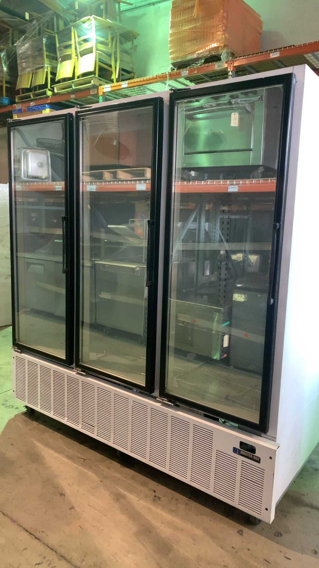 MASTER-BILT BLG-74HM Refrigerator, 3-Door Glass Display Merchandiser
