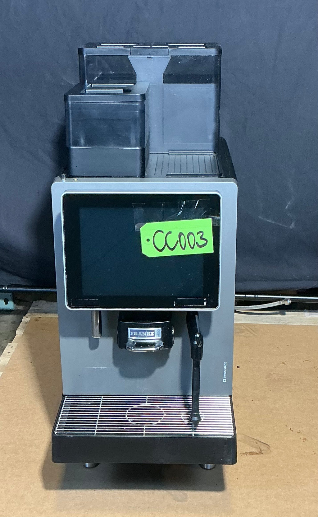 FRANKE A800 Coffee Machine w/ Bean Hoppers, Countertop, Programmable Cup Sizes, Digital Display