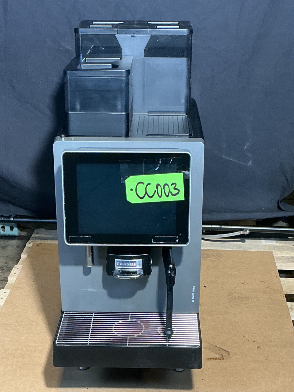 FRANKE A800 Coffee Machine w/ Bean Hoppers, Countertop, Programmable Cup Sizes, Digital Display