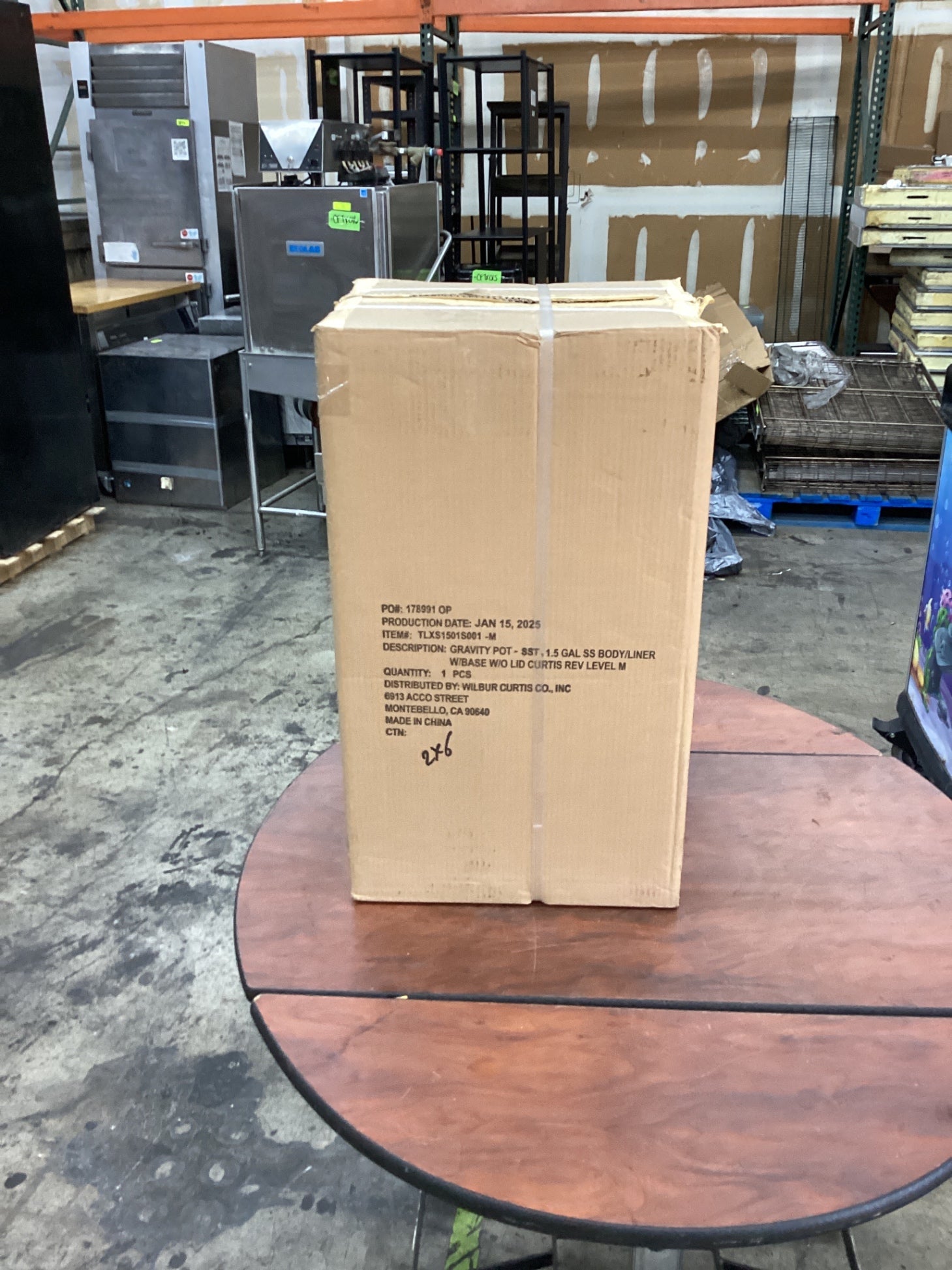 Curtis TFT15G3 1.5 Gallon Gravity Pot 1.5