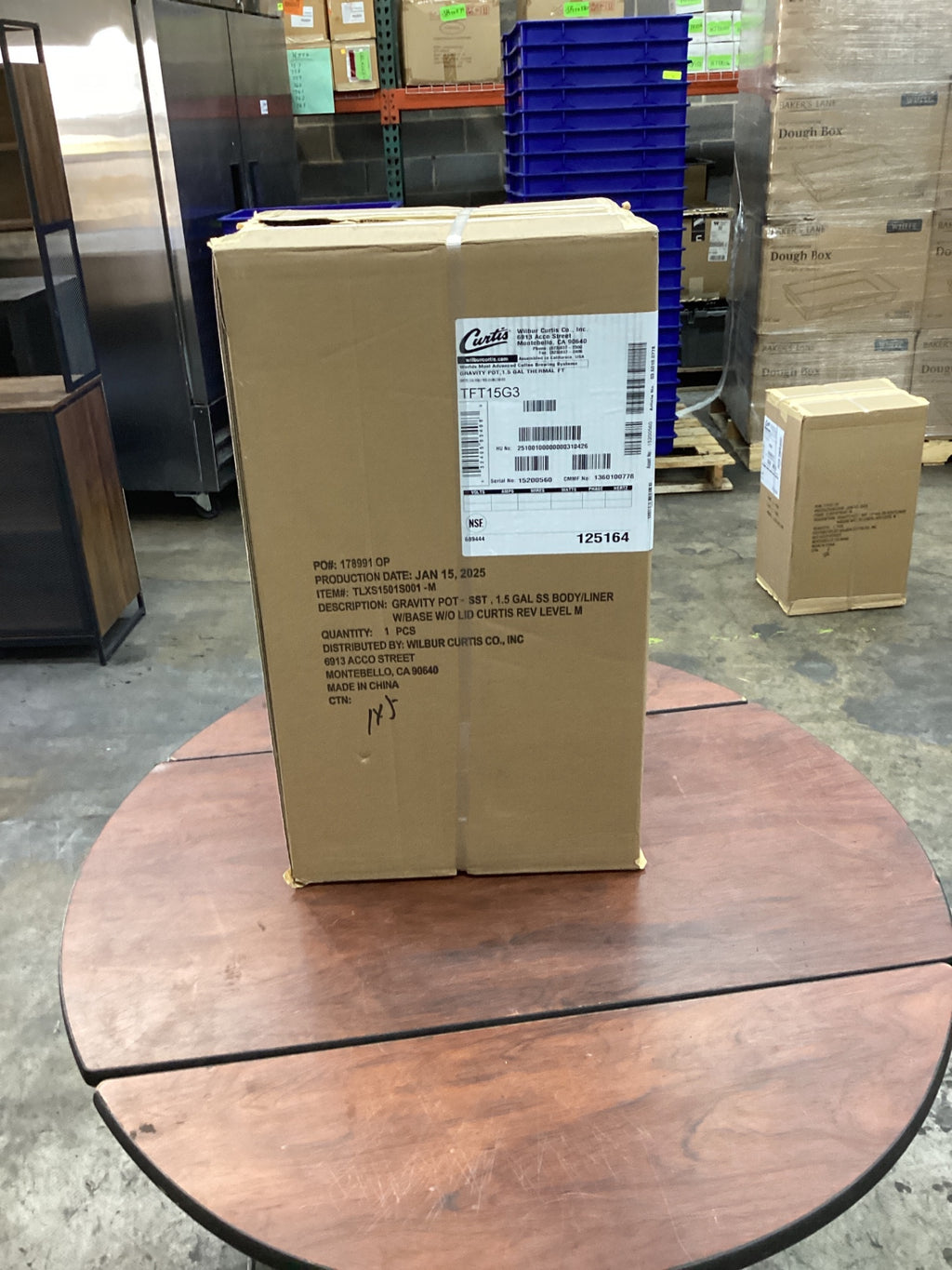 Curtis TFT15G3 1.5 Gallon Gravity Pot 1.5