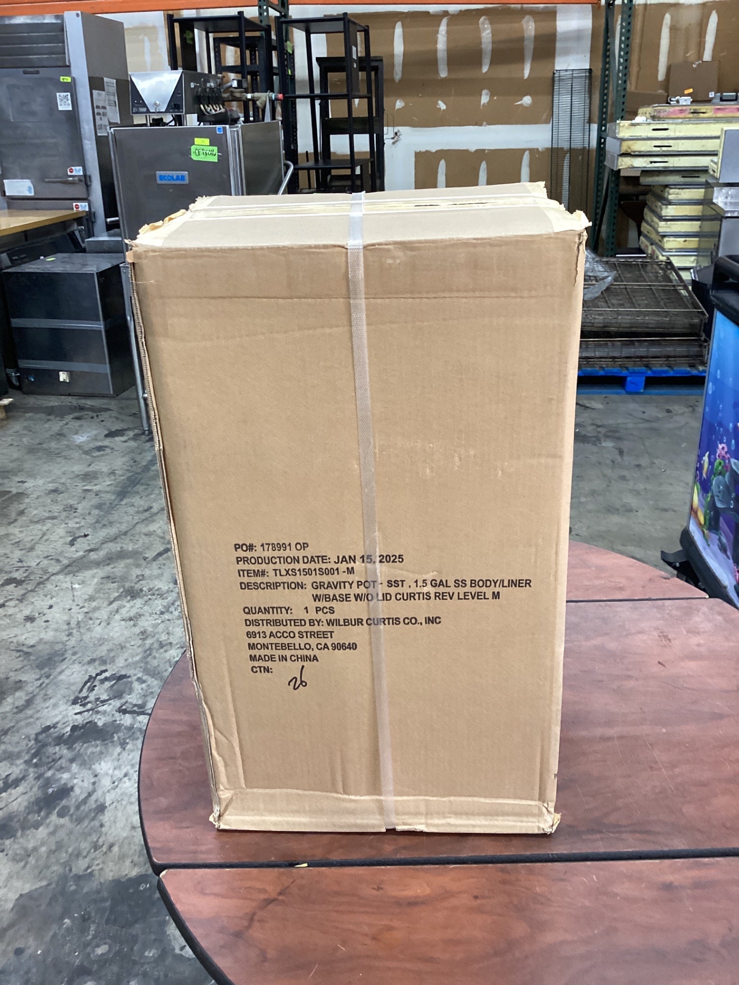 Curtis TFT15G3 1.5 Gallon Gravity Pot 1.5