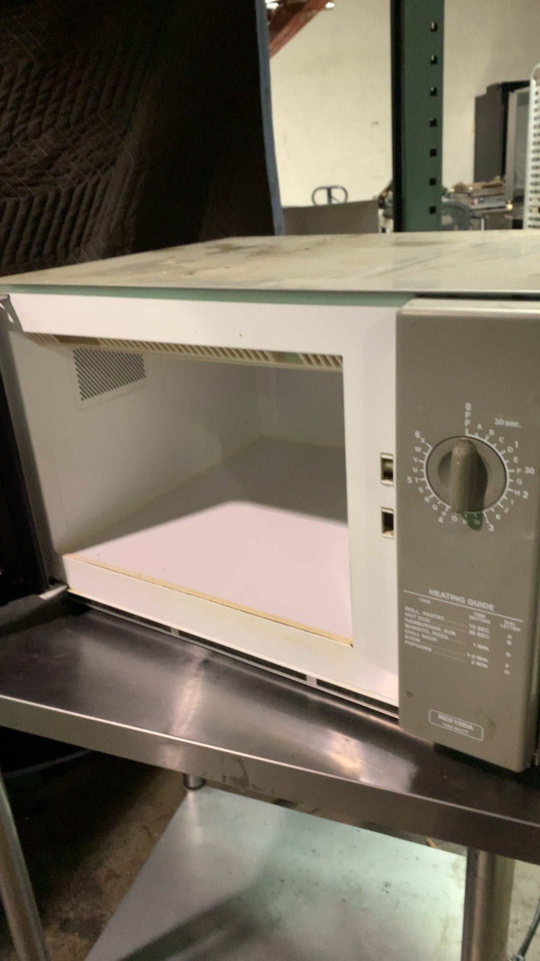 ACP Amana RCS10DA Microwave Oven, Commercial 1000 Watt 120V