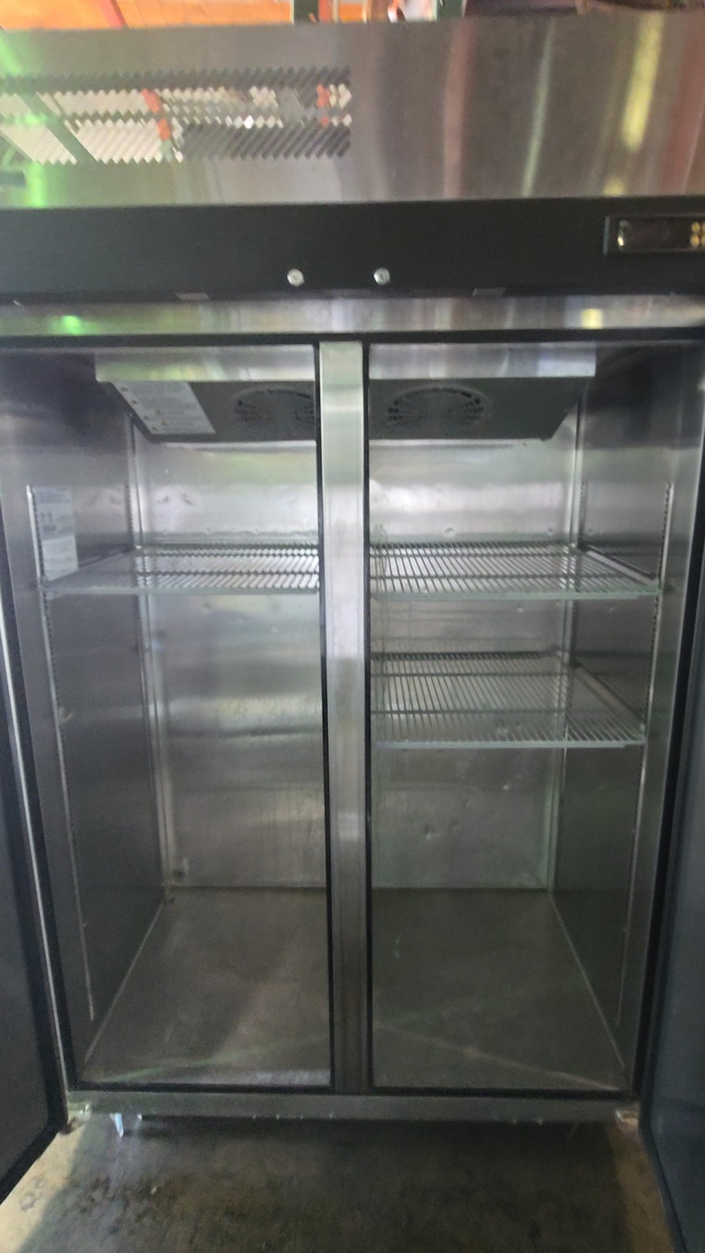 Turbo Air M3F47-2-N Reach-In Refrigerator, Two-Door Upright Stainless Steel 115V
