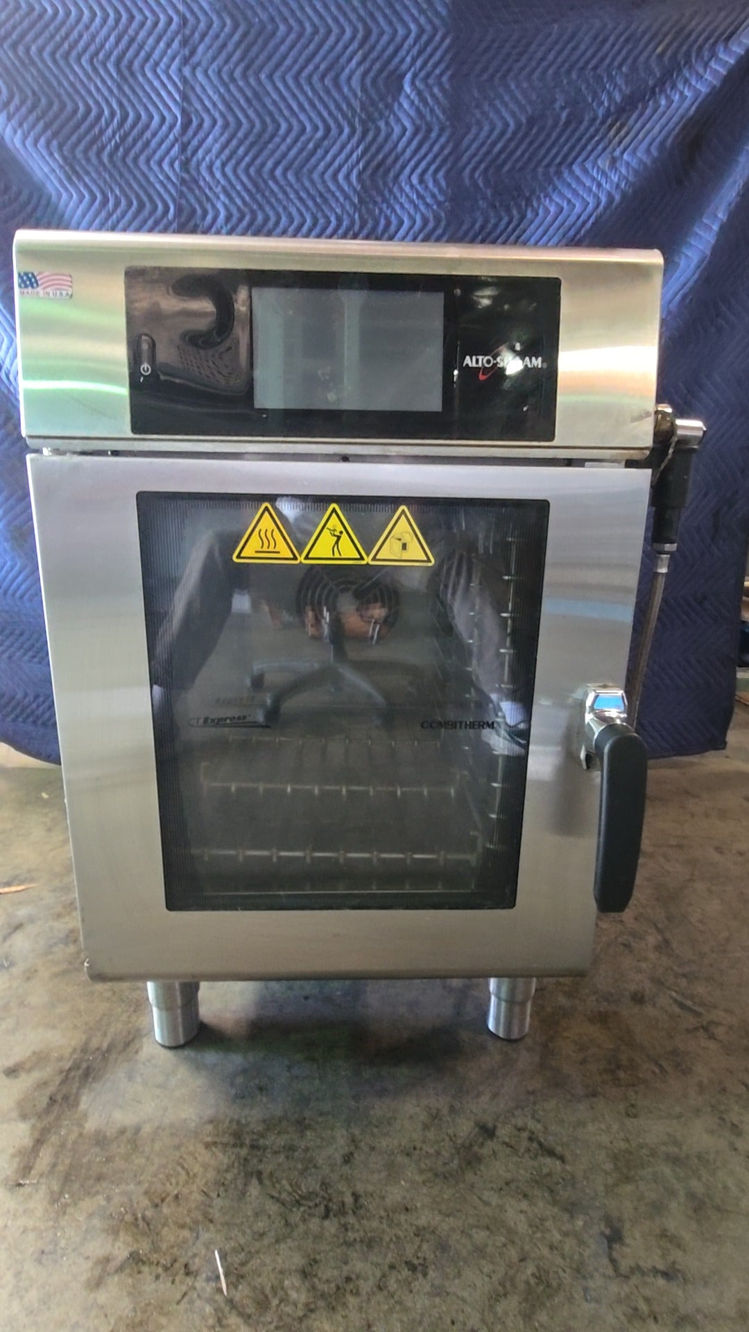 ALTO-SHAAM CTX4-10E Combi Oven, Countertop Electric Digital Controls Stainless Steel