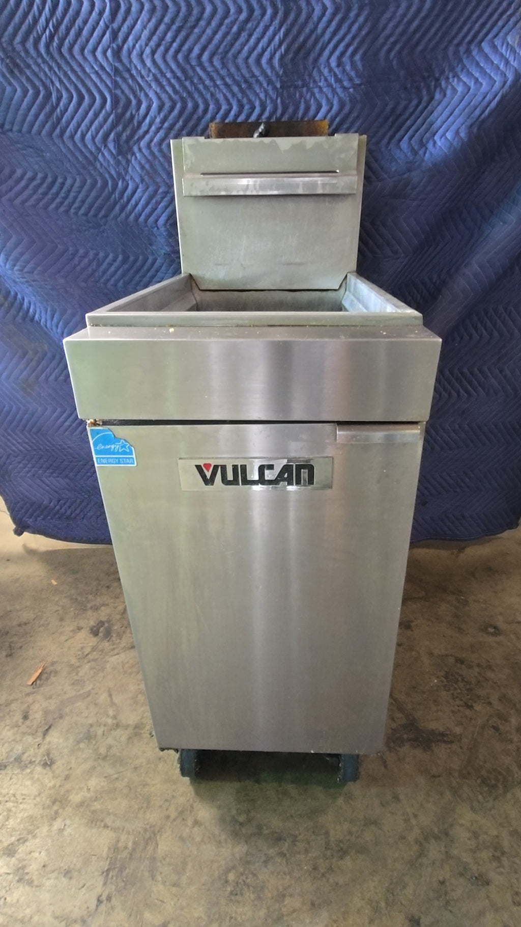 VULCAN 3GR45 Deep Fryer, Commercial Gas, Floor Model On Casters