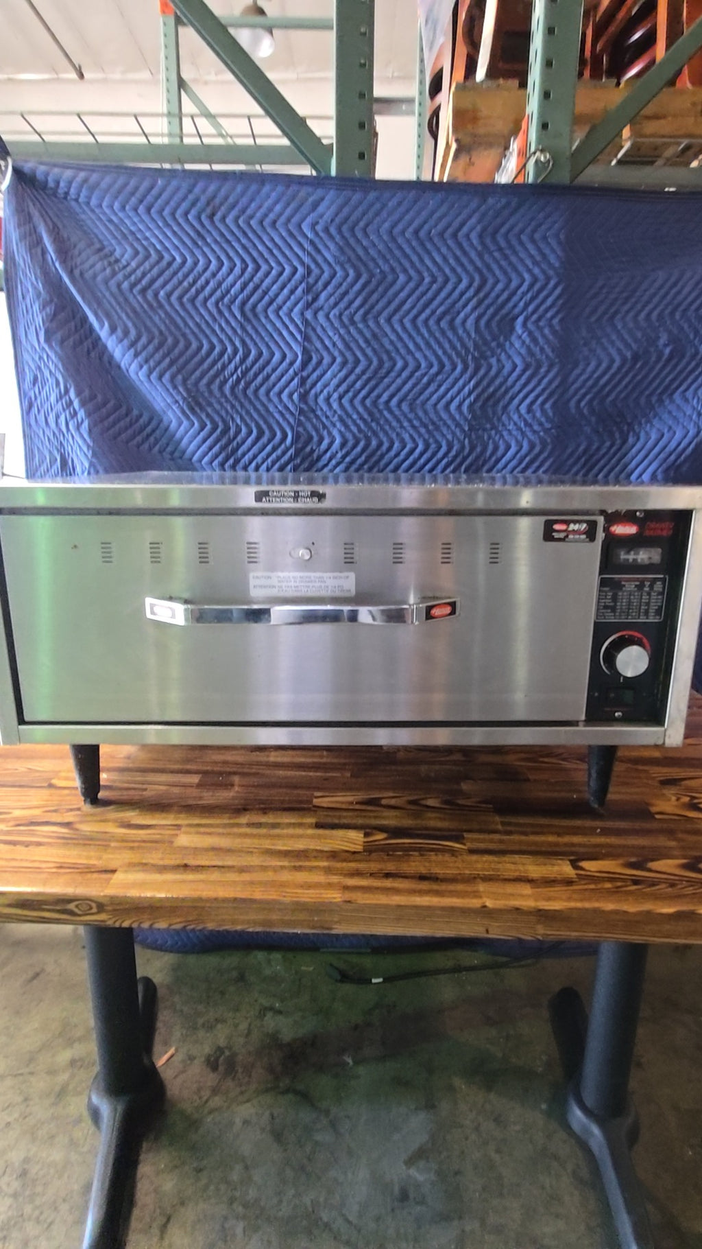HATCO HDW-1 Drawer Warmer, Single Drawer Stainless Steel 120V Electric