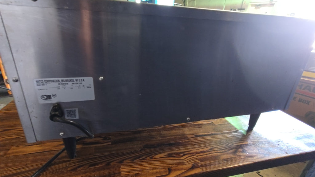 HATCO HDW-1 Drawer Warmer, Single Drawer Stainless Steel 120V Electric