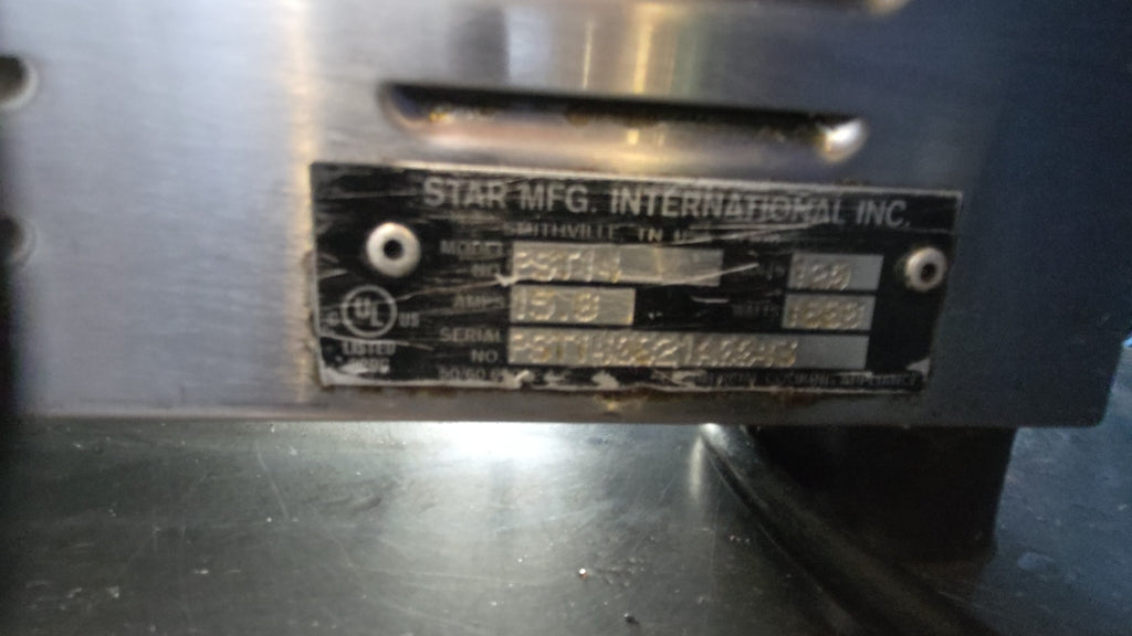 STAR MFG. INTERNATIONAL INC. GST14 Panini Press, Commercial Pro-Max 2.0 Series 120V 1800W Flat Plate