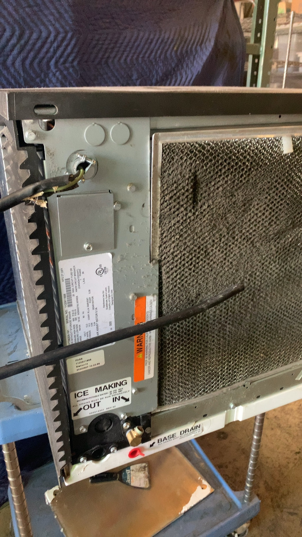 Manitowoc YT10620A-161 Ice Maker, Commercial Head 115V 1 Phase Indigo NXT Series