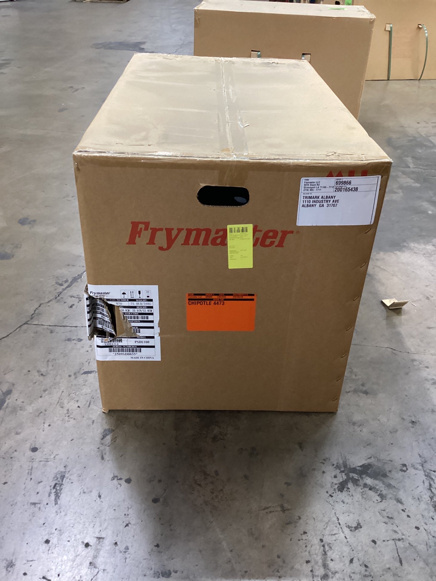 Frymaster PSDU100 100 Lb Shortening Disposal Unit