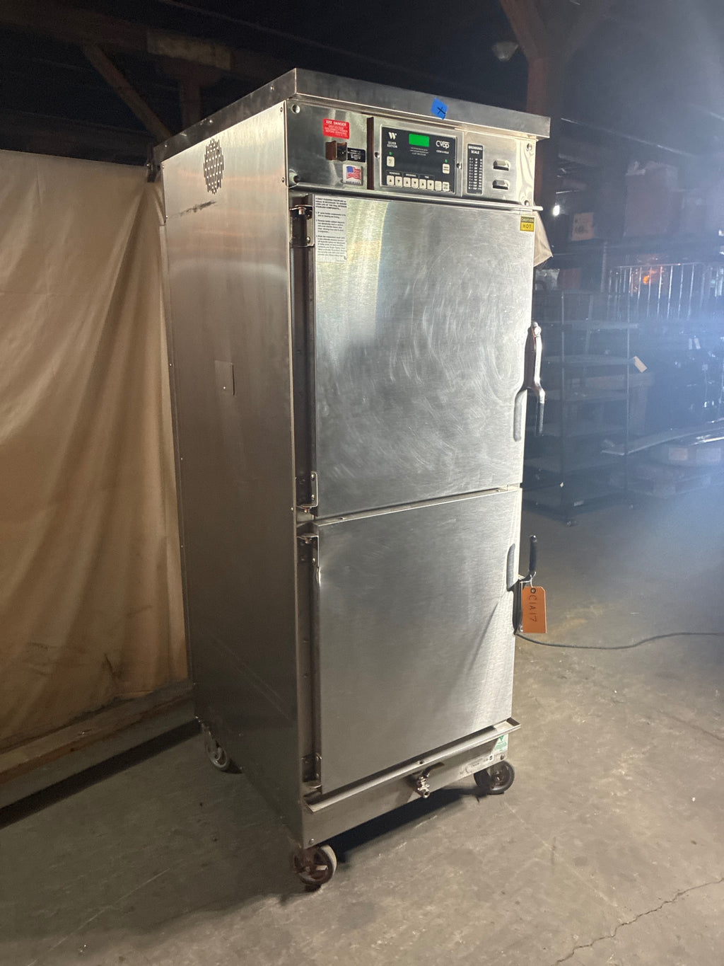 CVap W SILVER EDITION Oven And Holding Cabinet, 2 Solid 1/2 Swing Doors, Mobile