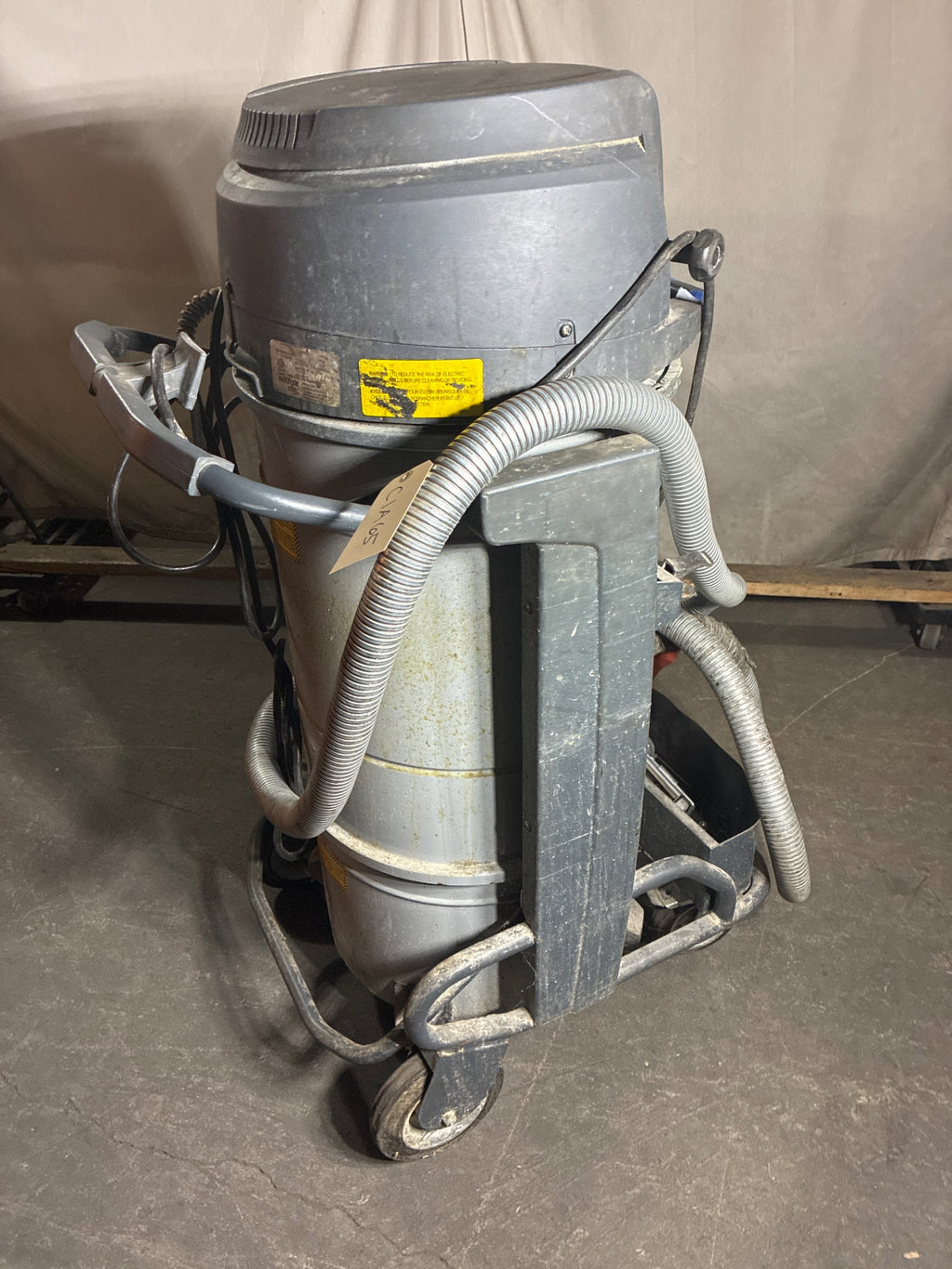 Nilfisk S2 Wet Dry Vac On Mobile Cart