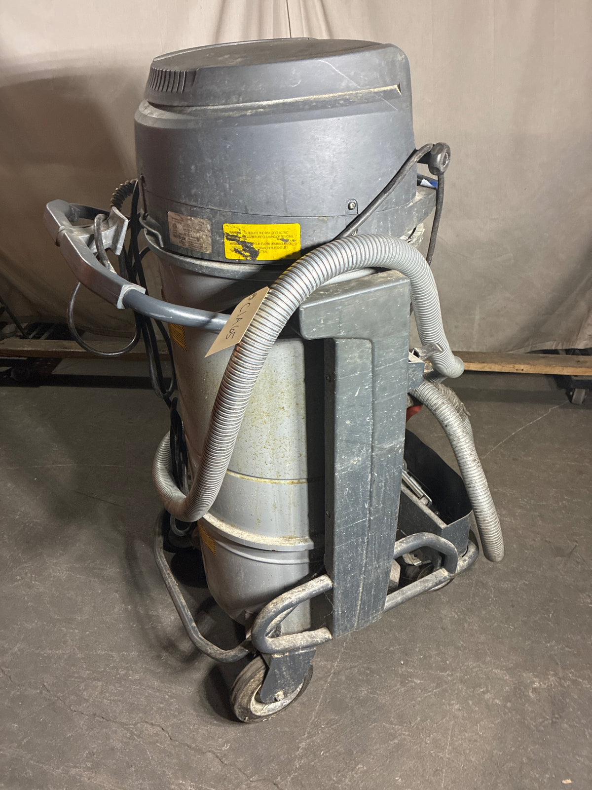 Nilfisk S2 Wet Dry Vac On Mobile Cart
