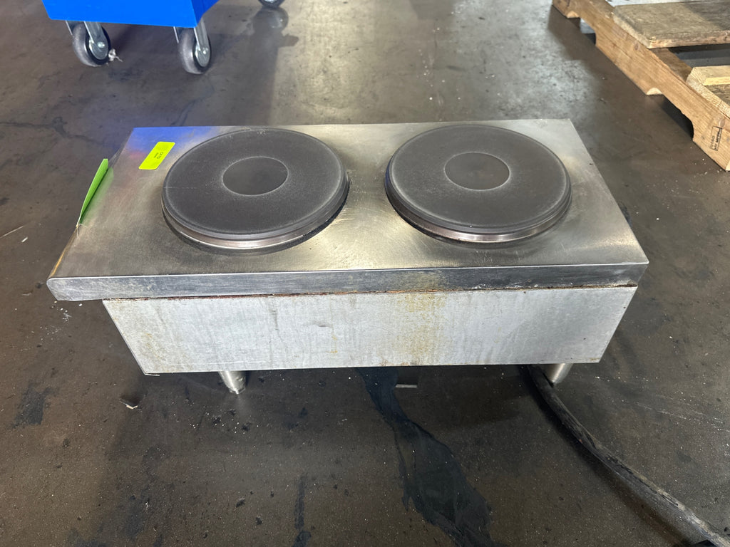 STAR 502FF Electric Range, Countertop Double Burner