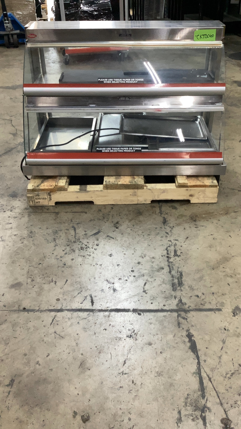 HATCO GRCDH-3PD 2-Tier Heated Display Case