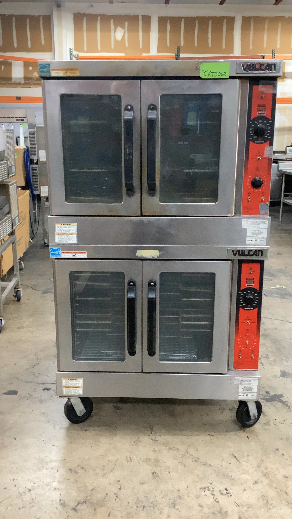 Vulcan VC4GD-11D159K Double Stacked Convection Oven