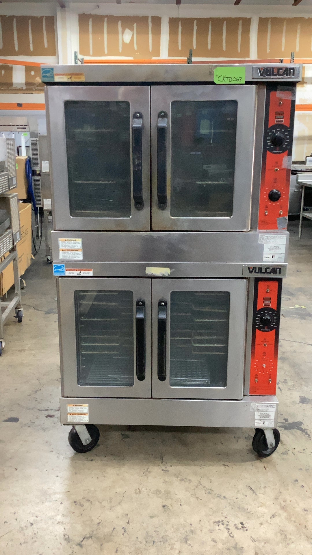 Vulcan VC4GD-11D159K Double Stacked Convection Oven