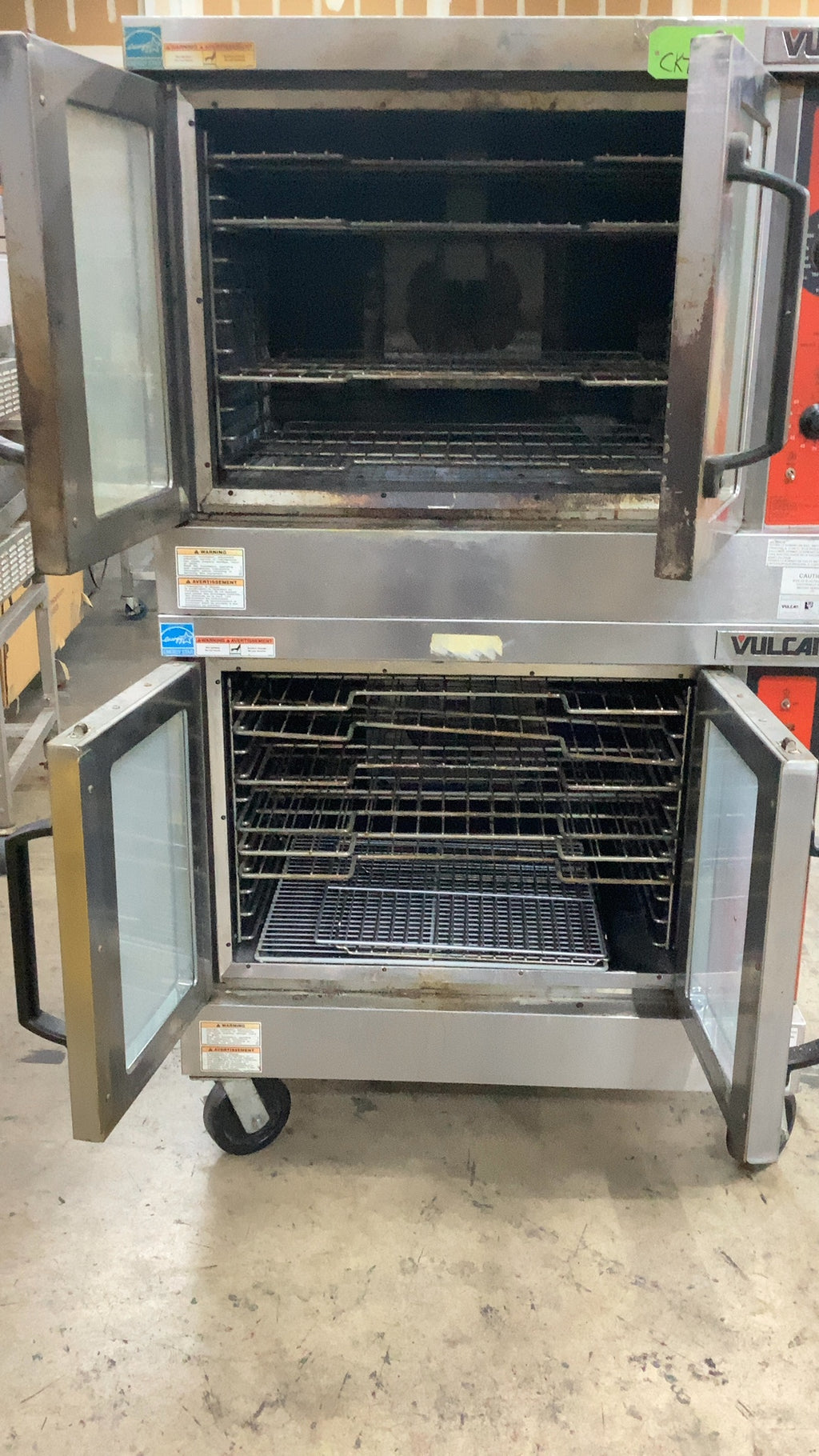 Vulcan VC4GD-11D159K Double Stacked Convection Oven