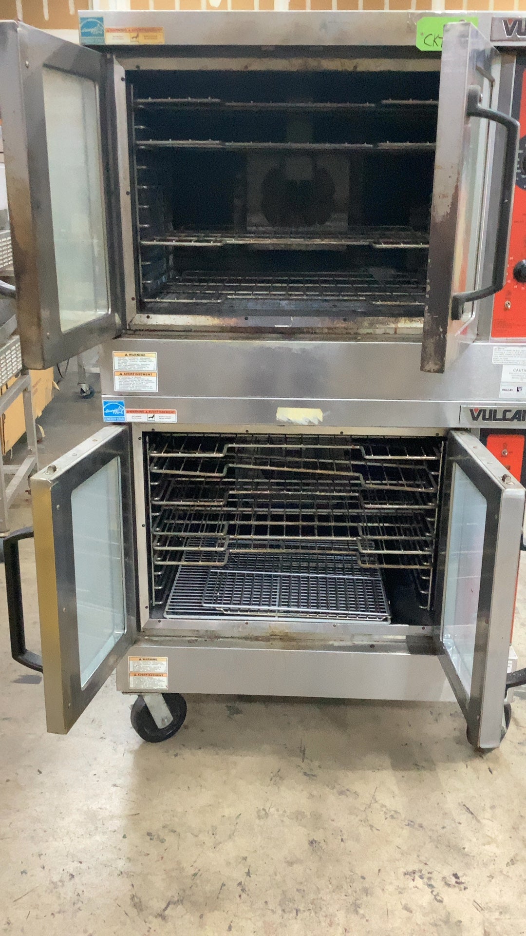 Vulcan VC4GD-11D159K Double Stacked Convection Oven