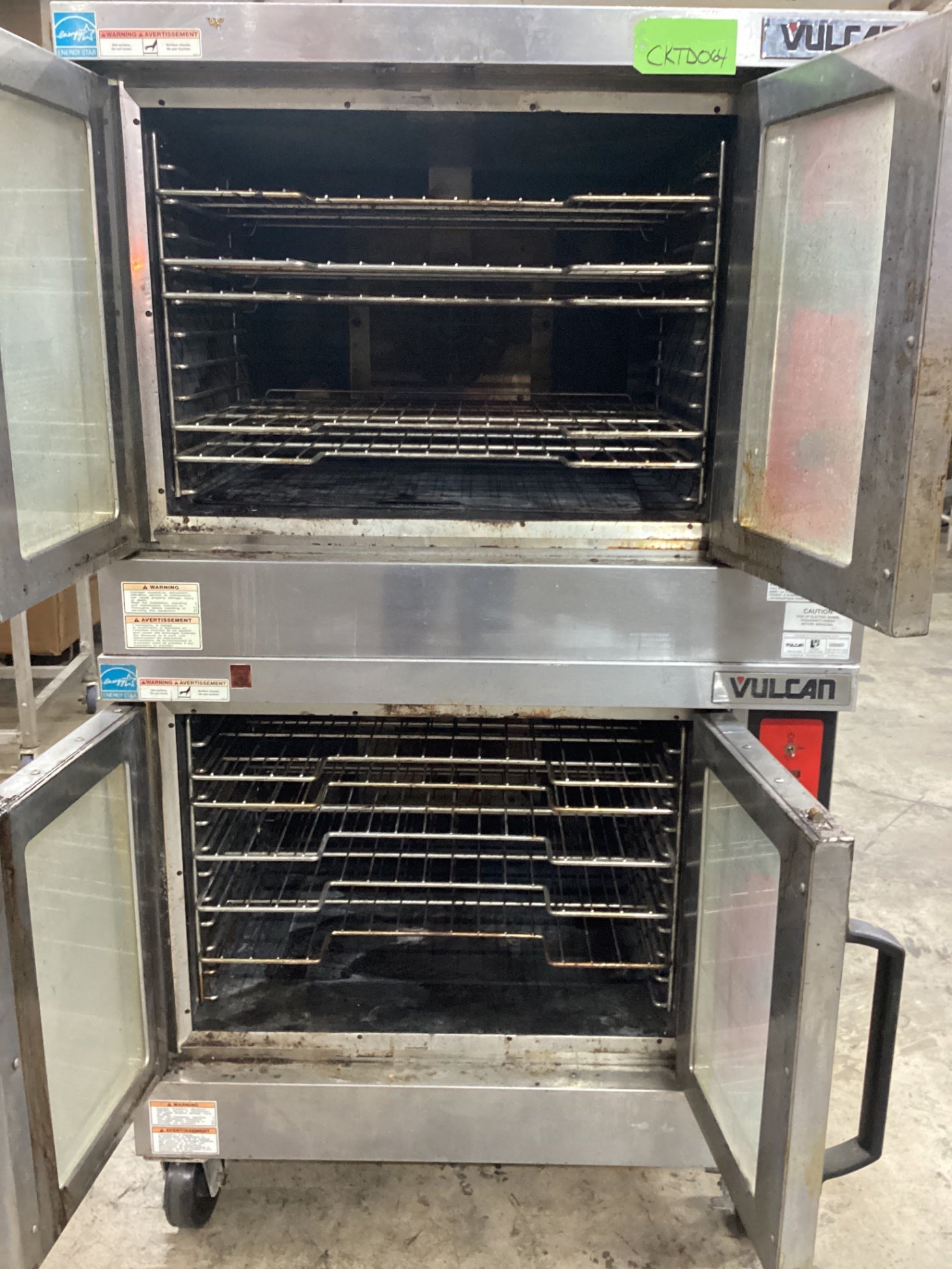 Vulcan VC4GD-11D159K Double Stacked Convection Oven